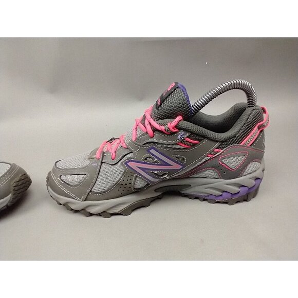 New Balance 573 V2 Trail Running Shoes Womens 6.5 Gray All Terrain Pink Gray - Picture 11 of 14